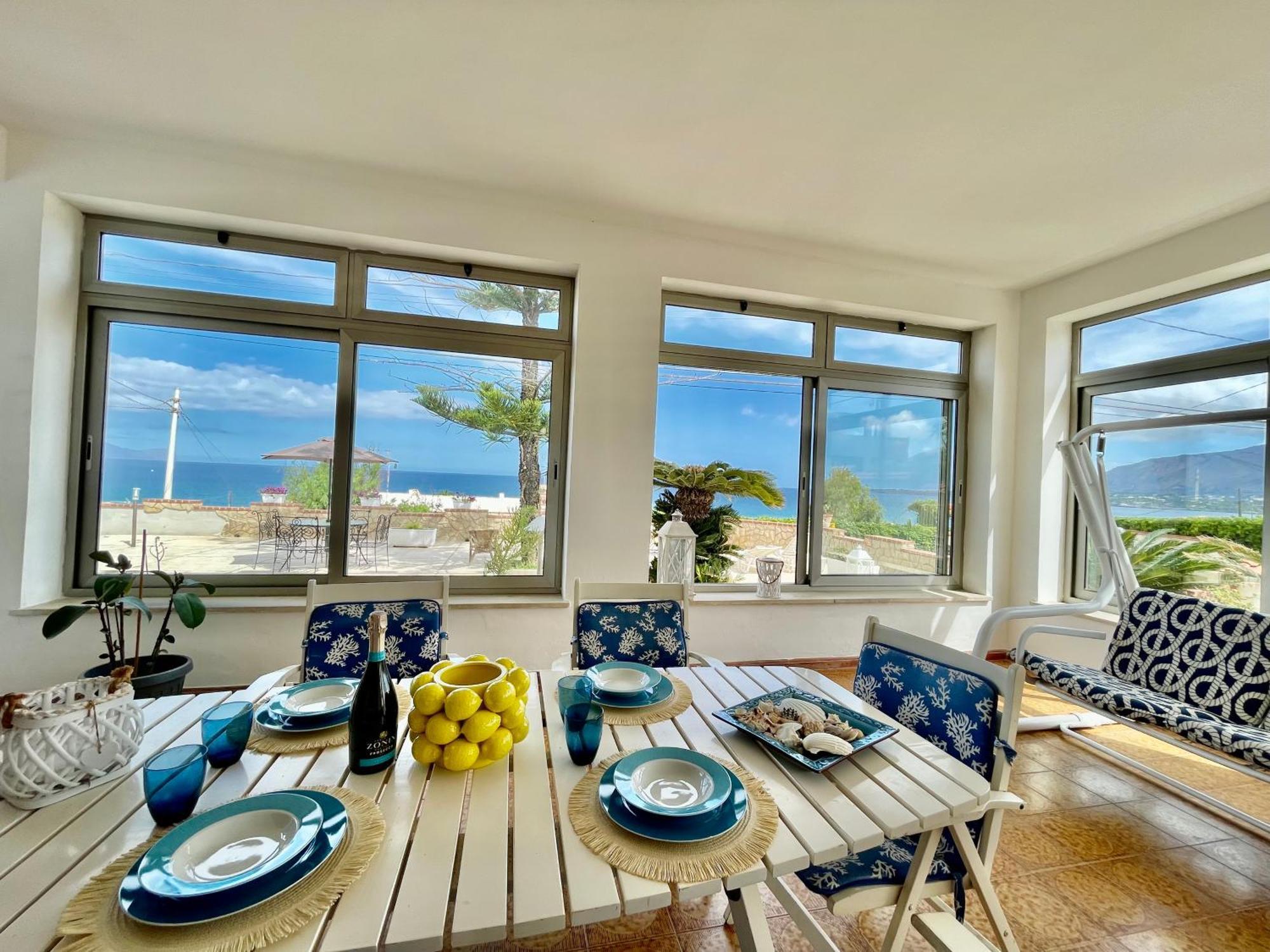 Villa Sul Mare Palazzolo Trappeto  Kültér fotó